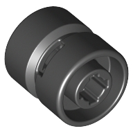 Lego kolečko (kolo, ráfek) průměr 11mm, černá (4186598)